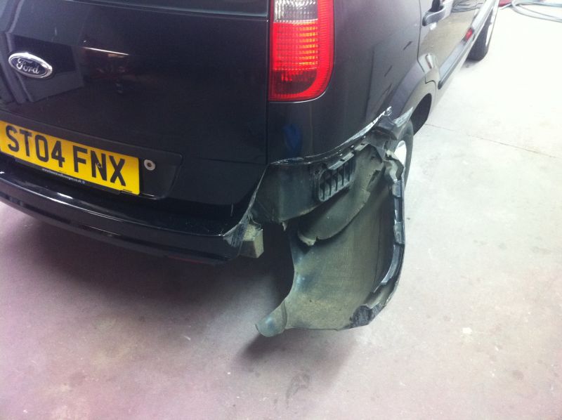 Ford Fusion Bumper repair